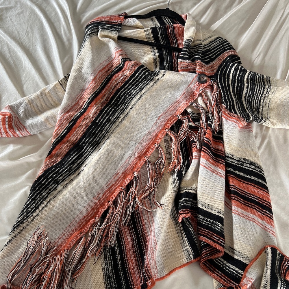Sweater poncho